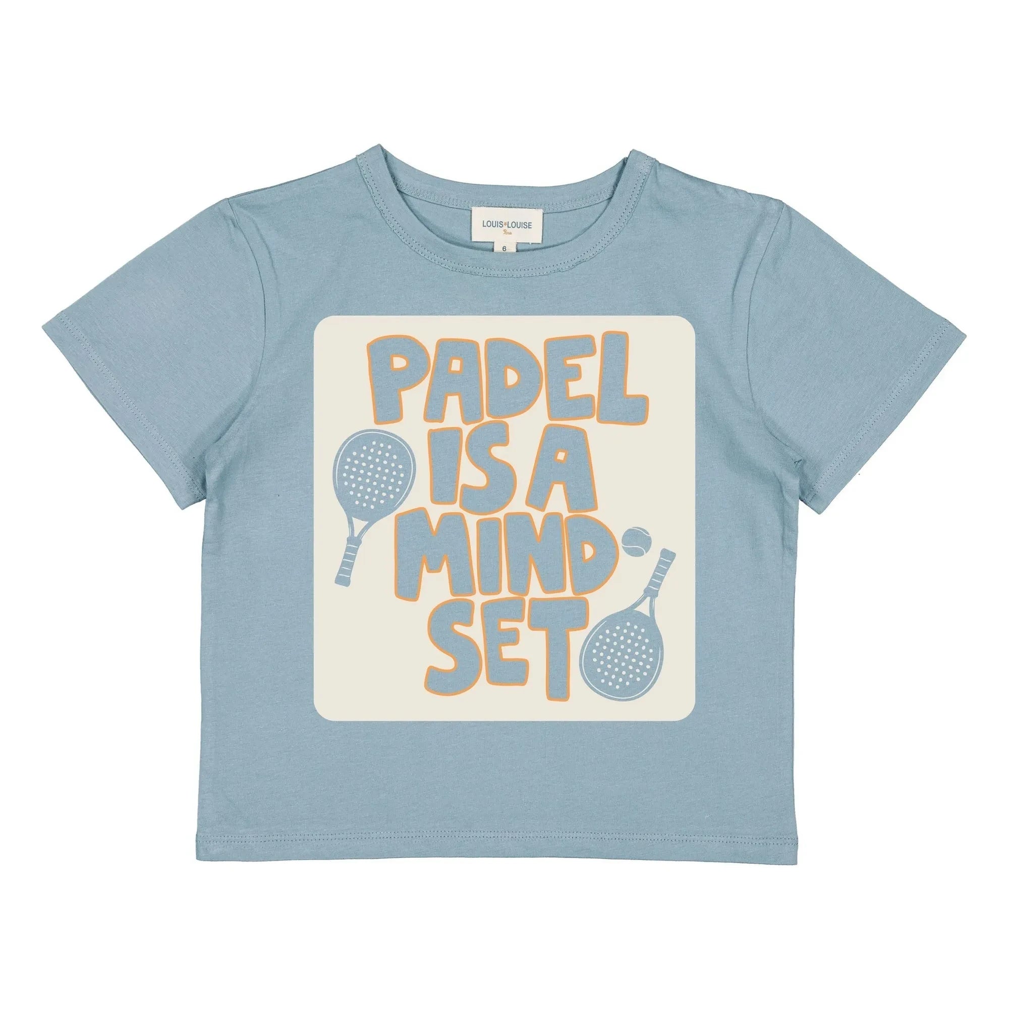 Louis Louise - Tom Paddel Baby T-Shirt | Hellblau