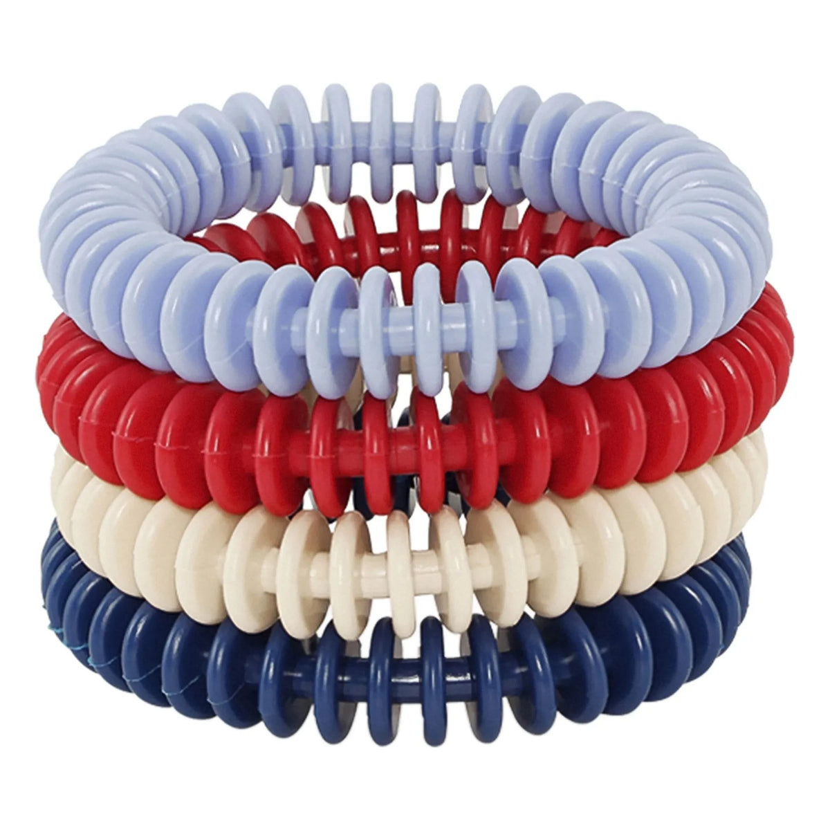 Petites Pommes – Albert Taucherringe – 4er-Set | Blau