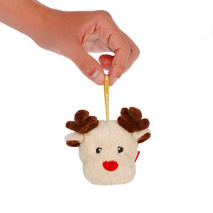 Legami - Rentier Plüschspielzeug Weihnachtsbaumdekoration - Oh-Oh-Ohrnaments