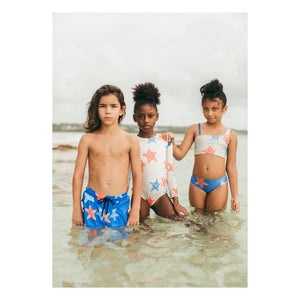 Pepita & Me - Etoiles Mayo-Shorts | Electric Blue