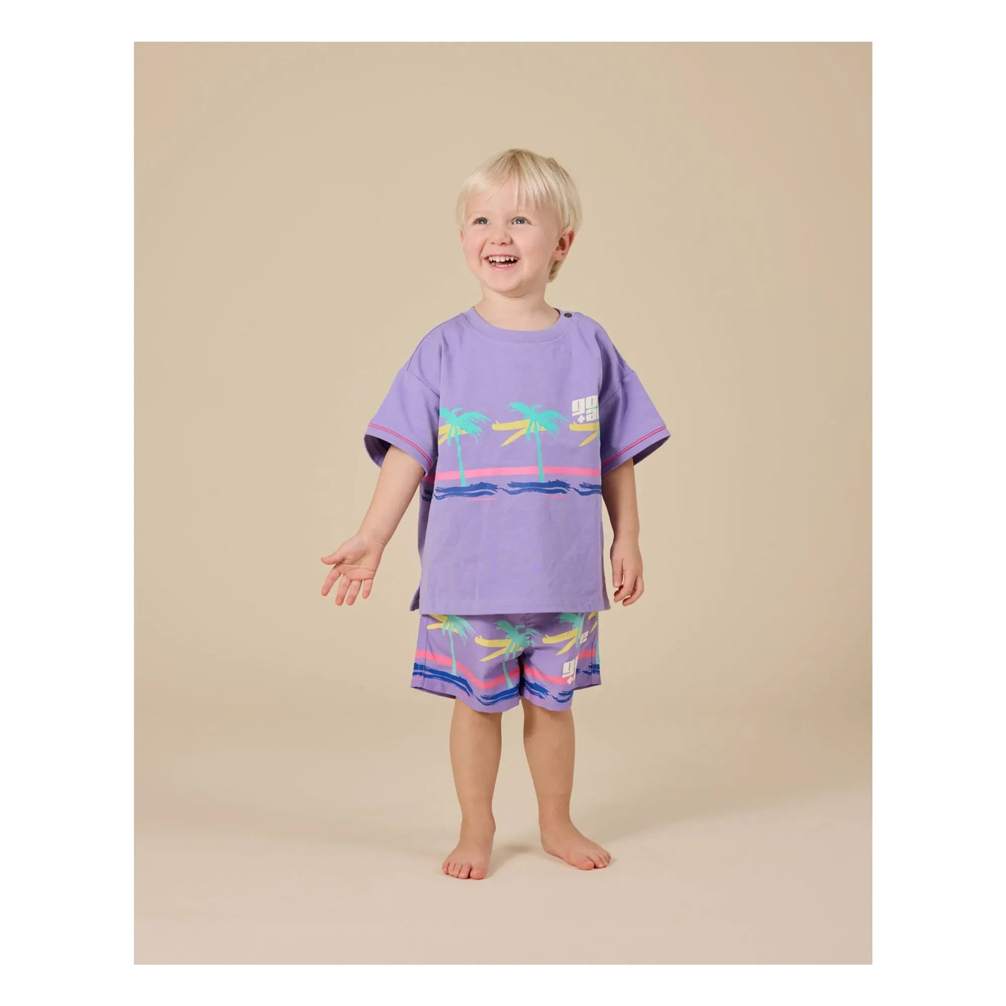 Goldie + Ace - Palm Shorts | Lila
