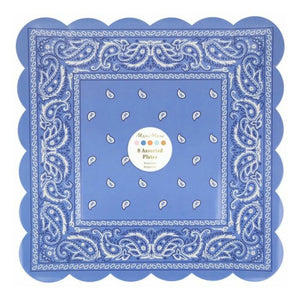 Meri Meri - Teller Western - 8er-Set