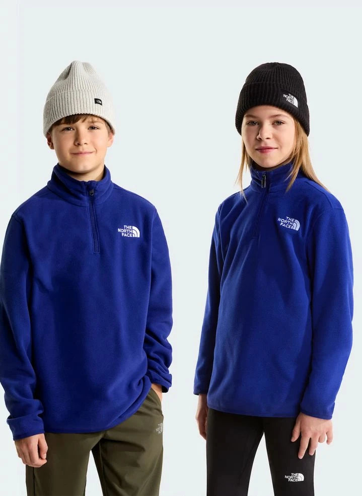 The North Face - Glacier Trucker Stil Kapuzenfleece | Königsblau