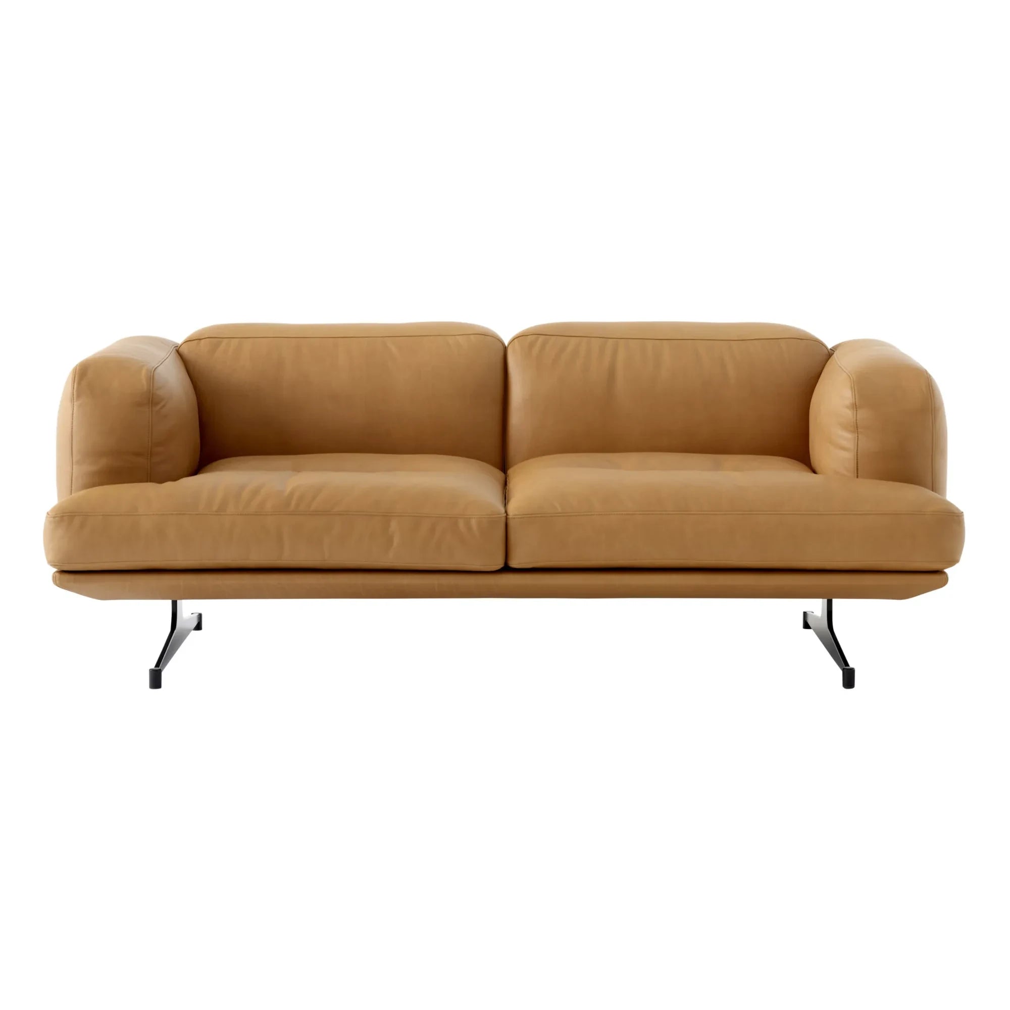 & Tradition - Inland AV22 Sofa, feines Leder | Cognac