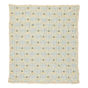 Bebe Organic - Sailor Bateaux Decke aus Bio-Baumwolle | Ecru