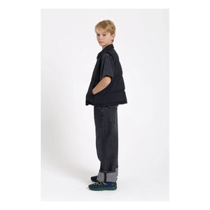 Finger in the nose - Snowshirt Genuine Down Ärmellose Daunenjacke | Schwarz