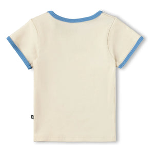 Molo - Easy Rocktopus T-Shirt Bio-Baumwolle | Ecru