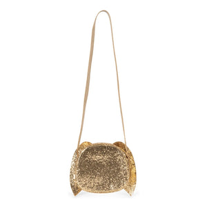 Konges Sløjd - Gold Glitzer Hase Tasche
