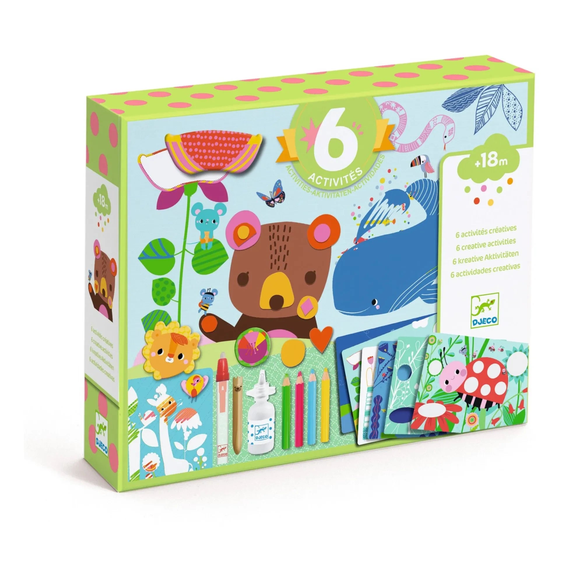 Djeco - Mouse And Friends Multiaktivitätsset