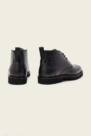 AllSaints Skiff Mid Boot Leder Schuhe