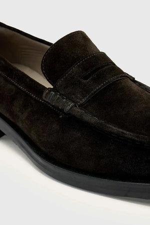 AllSaints Bloom Süet Loafer