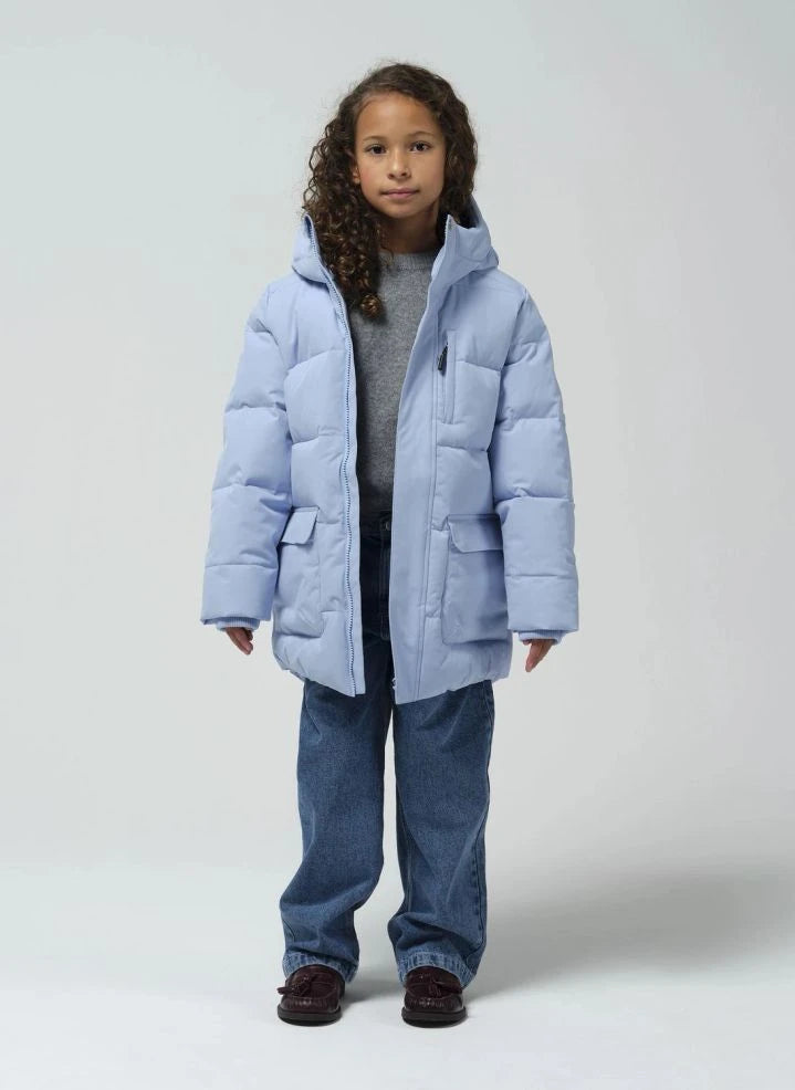 Gosoaky - Tiger Eye Wasserdichte Daunenjacke | Hellblau