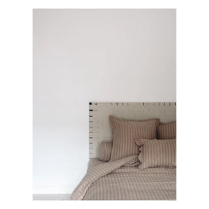 Le Monde Sauvage - Sandhills Leinen Kissenbezug | Rostbraun