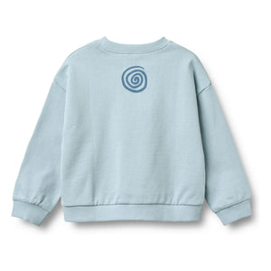 Wheat - Casey Bio-Baumwoll-Sweatshirt | Hellblau