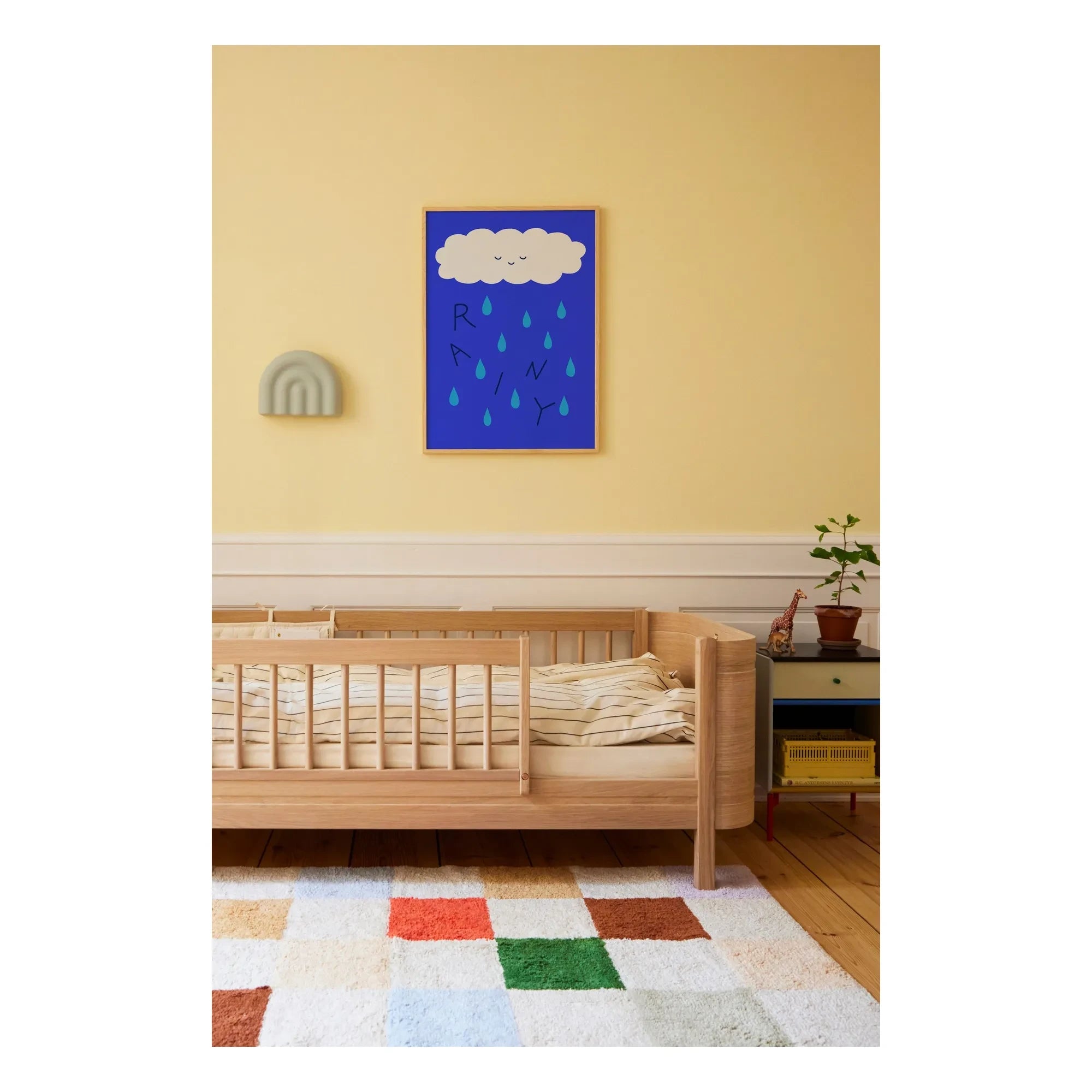 Mado - Rainy Poster | Blau
