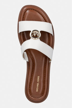 MICHAEL Michael Kors Kadın Deri Erin Flat Sandal