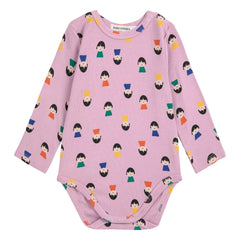 Bobo Choses - Body Pions Organik Pamuk | Lila