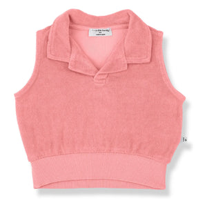 1+ in the family - Selva Eponge Polo Yaka Atlet | Toz Pembe