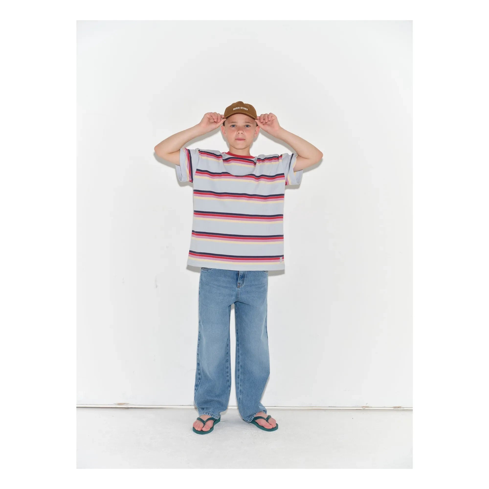 Main Story - Weite Jeans aus Bio-Baumwolle | Blau