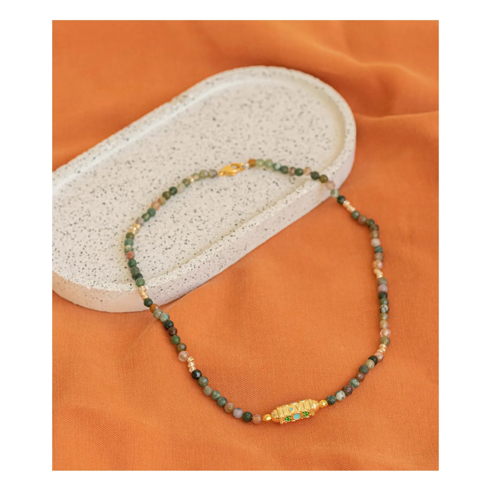 La Petite Épicerie - DIY Meine Kette mit natürlichen Achatsteinen