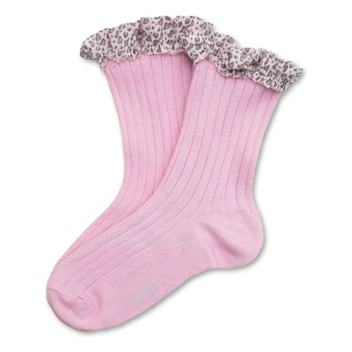 Collégien - Socken Léa Herzen | Weichrosa