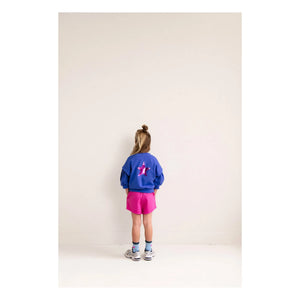 Jenest – Baloon Etoile Bio-Baumwoll-Sweatshirt | Kobalt