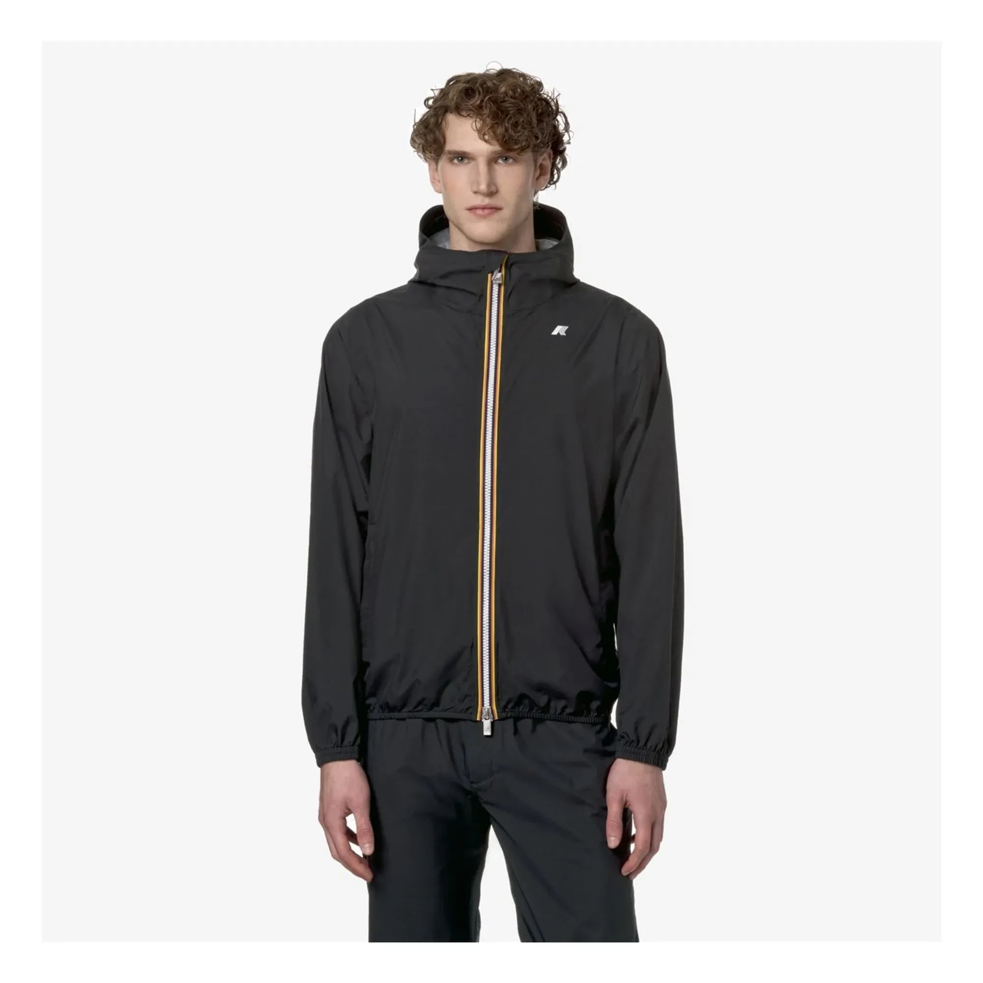 K-way - Jack Stretch Dot Jacke | Schwarz