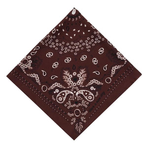 Call it by your name – Kleines Seiden-Bandana | Braun