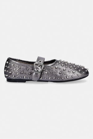 AllSaints Sabine Stud Shoe Leder Ballerina