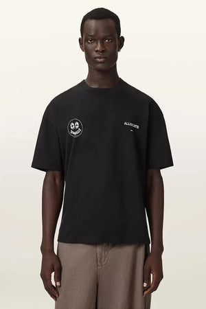 AllSaints erkek pamuklu tişört SPINNER