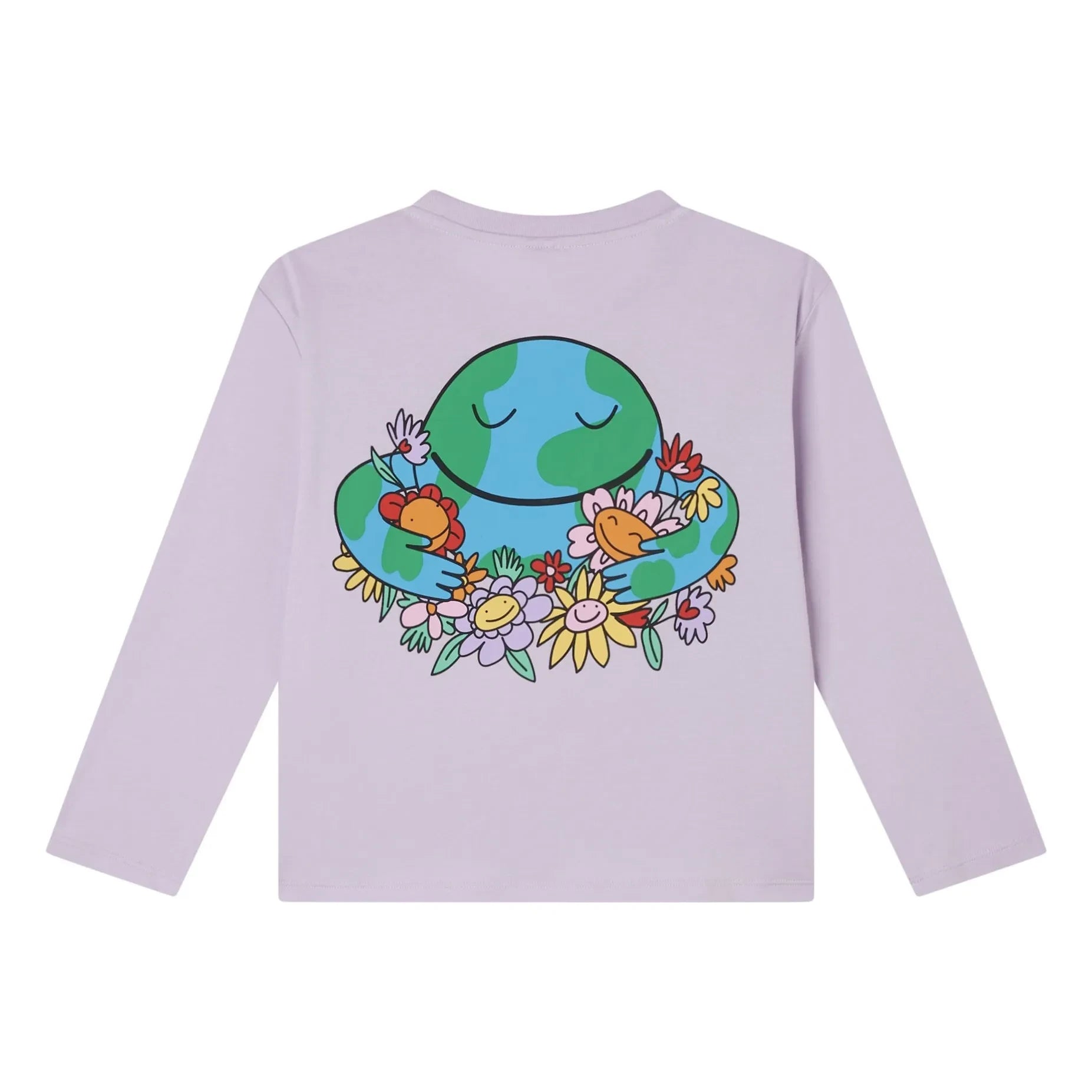 Stella McCartney Kids – Herz T-Shirt | Lila