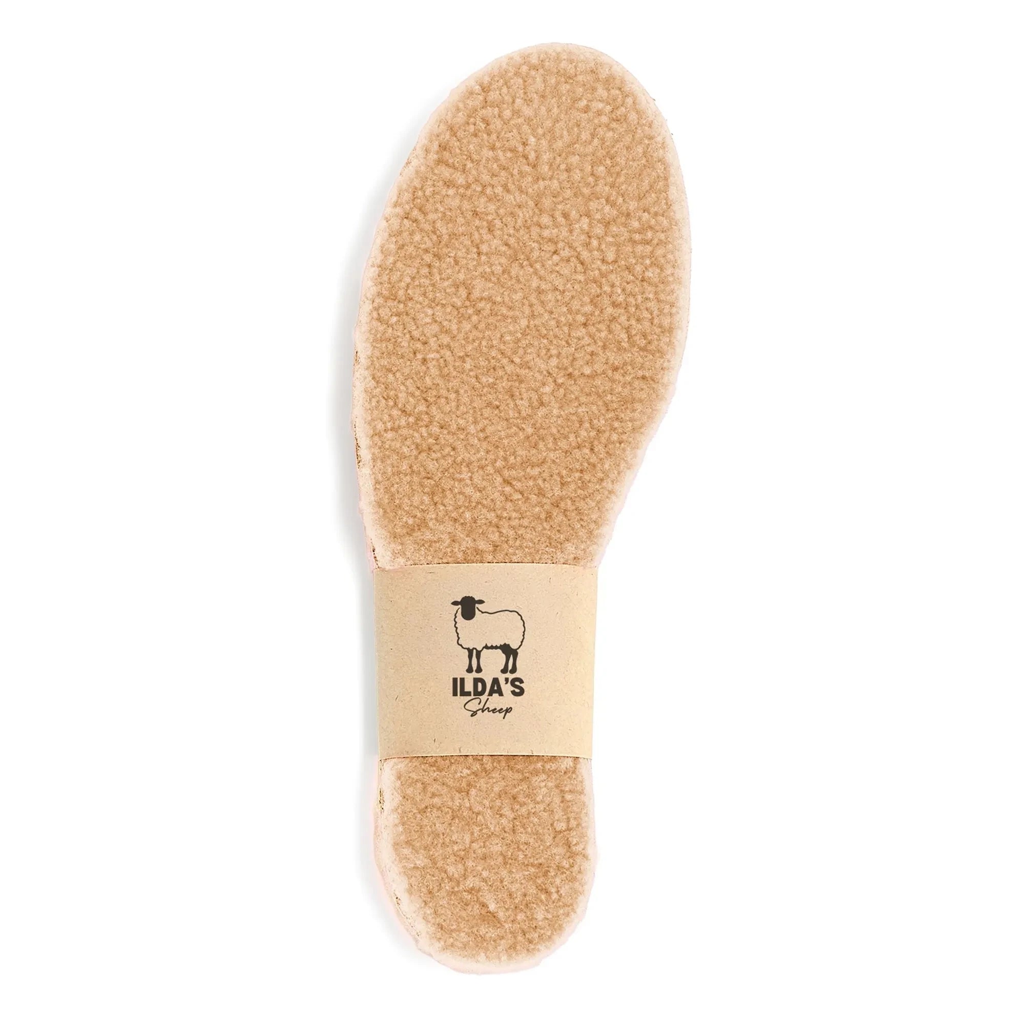 ILDA'S sheep - Merinowolle und Korksohlen | Beige