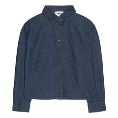 Finger in the nose - Crush Kurzes Jeanshemd | Denim brut