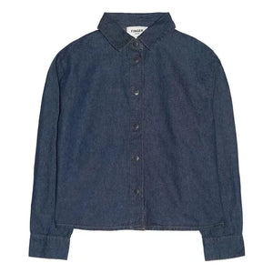 Finger in the nose - Crush Kurzes Jeanshemd | Denim brut