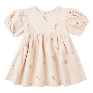 Quincy Mae - Darla Kleid aus Bio-Baumwolle | Perle