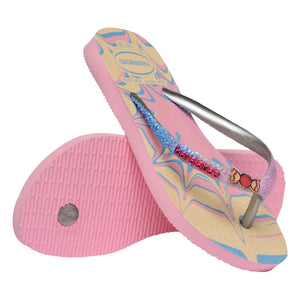 Havaianas - Slim Glitter Trendy Zehentrenner | Rosa