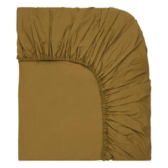 Suite 702 - Spannbettlaken aus Bio-Perkal | Khaki