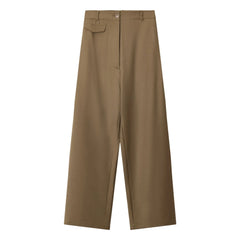 Cordera - Virgin Wool Hose mit Eingriffstaschen | Camel