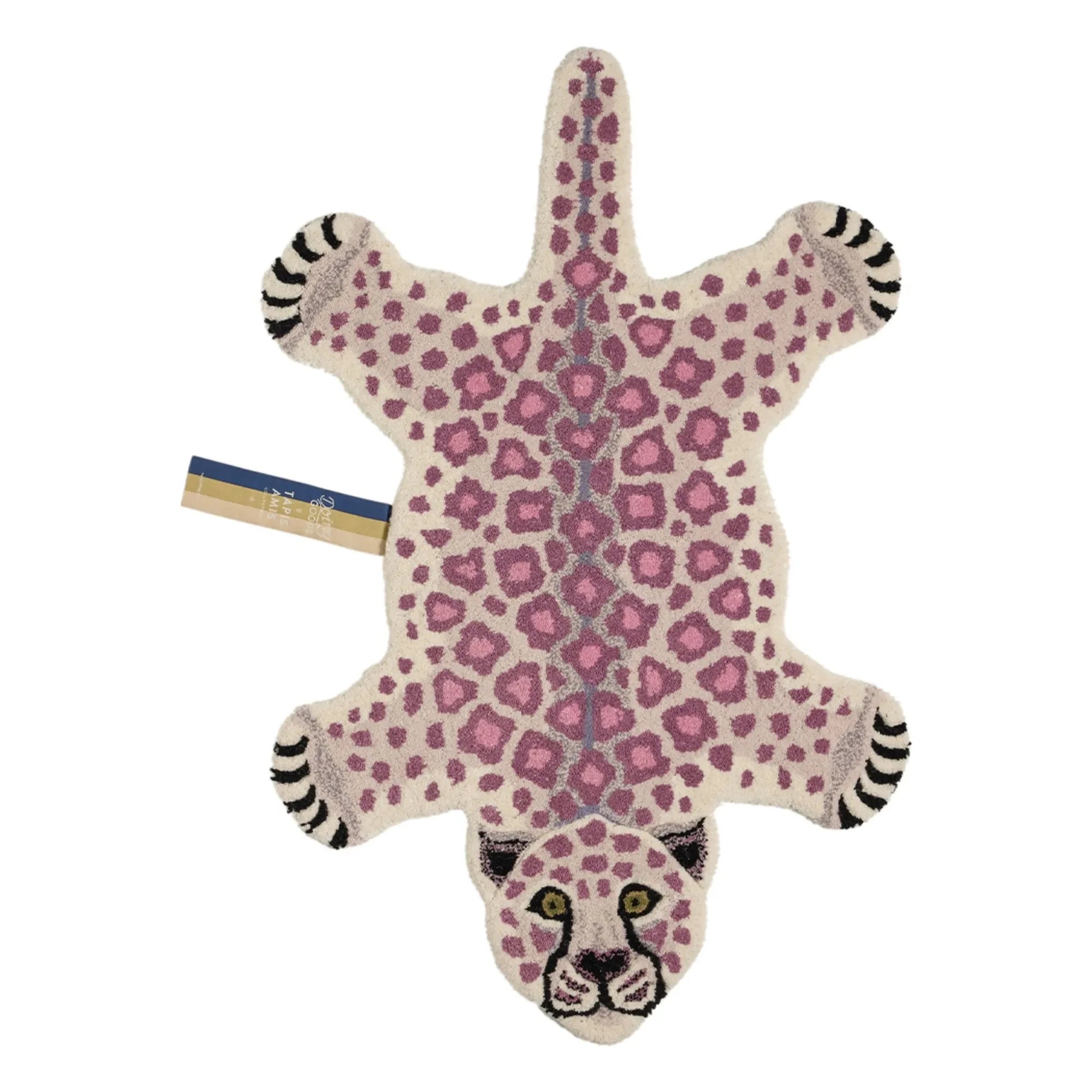 Doing Goods - Teppich Lilly Leopard | Flieder