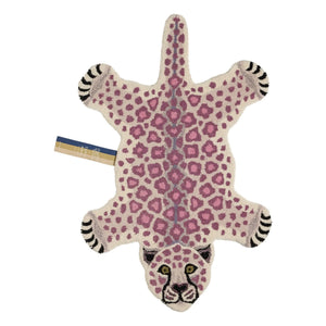 Doing Goods - Teppich Lilly Leopard | Flieder