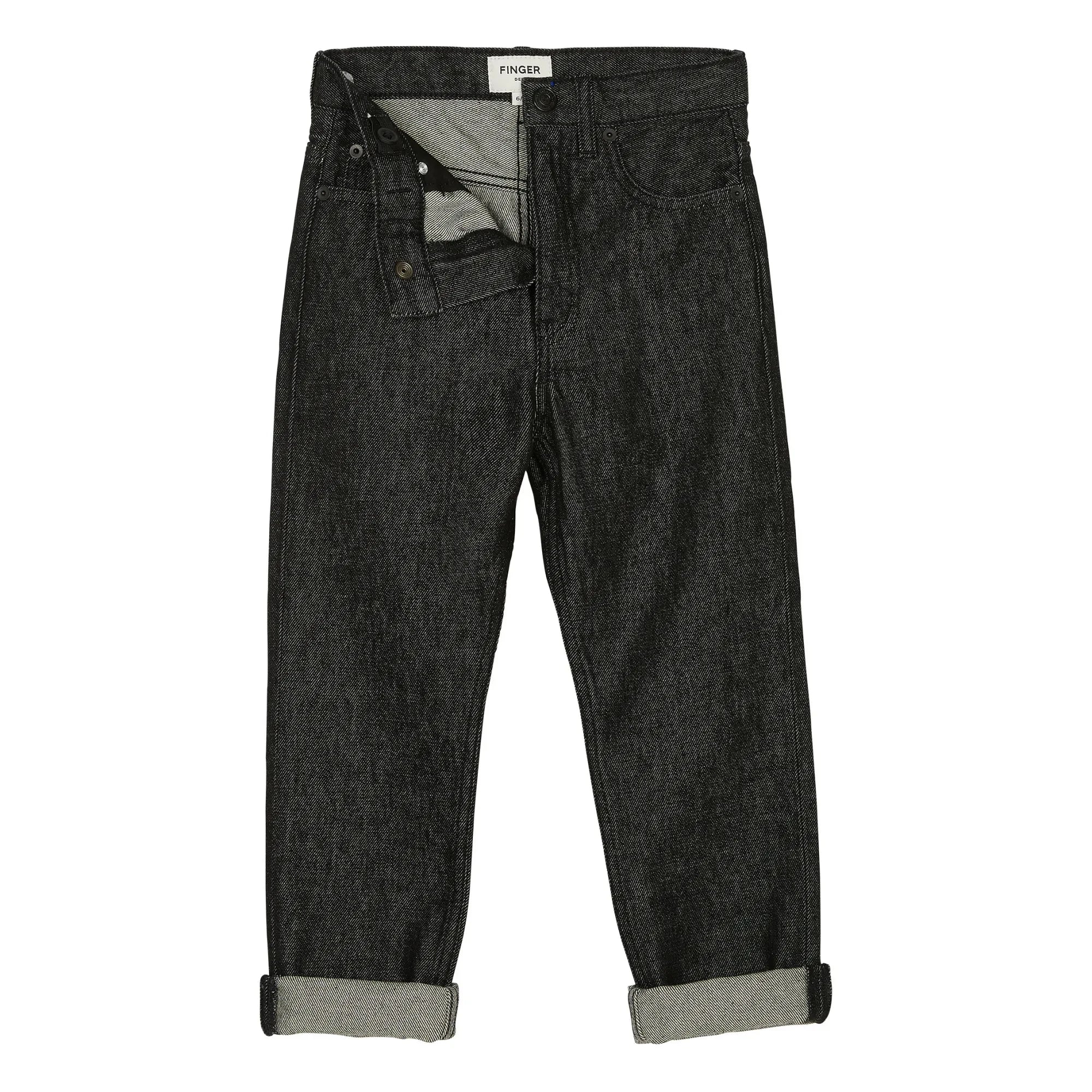 Finger in the nose - Ollibis Jeans | Schwarz Denim