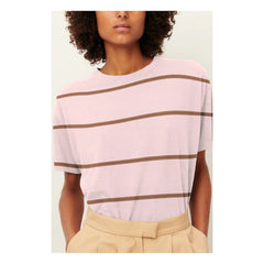 Sessùn - Tooli Baumwoll-T-Shirt | Rosa