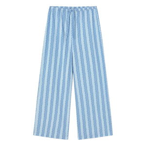 The Tiny Big Sister - Geblümte Hose | Blau