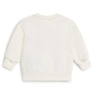 The New Society – Baby Smile Sweatshirt | Weiß