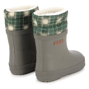 Bonton - Ploc Leder-Regenstiefel | Khaki
