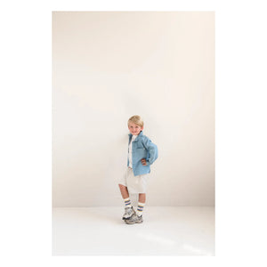 Jenest - Xavi Bio-Baumwoll-Shorts | Hellgrau