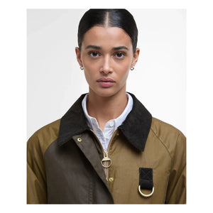 Barbour - Alma Waxed Jacket | Khaki