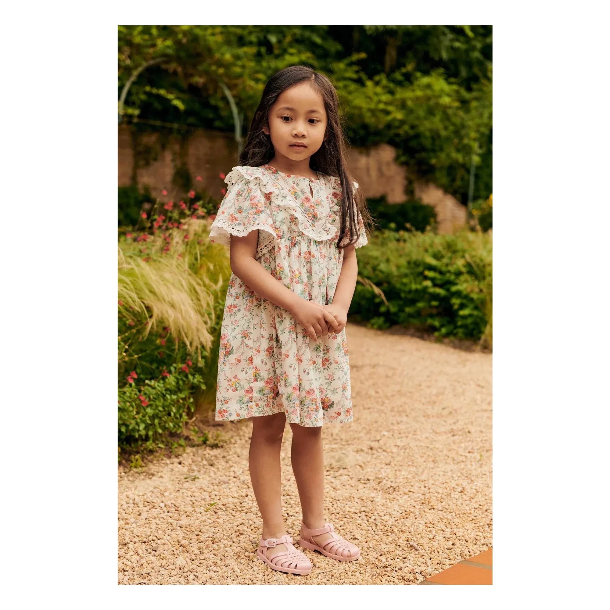 Louise Misha - Bio-Baumwollkleid Siloe | Creme
