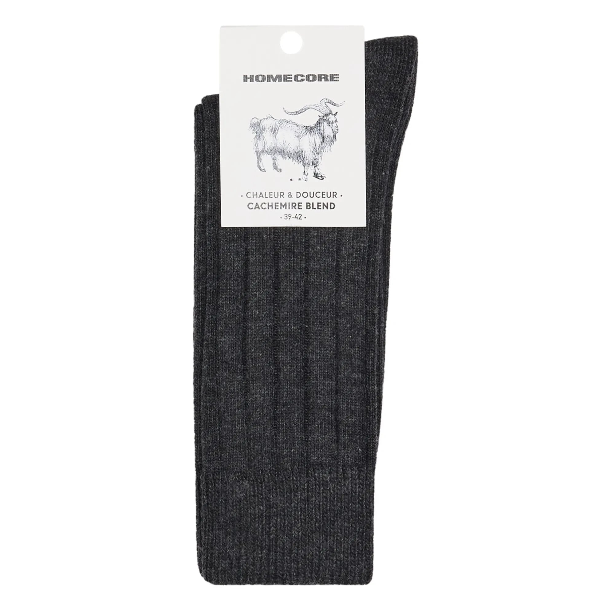 Homecore - Kaschmir-Socken | Anthrazit