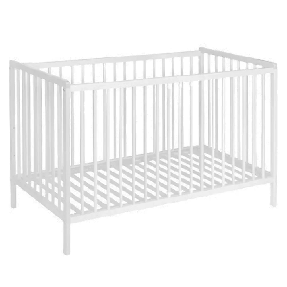 Quax - Weiße Buche Babybett 60x120cm | Weiß